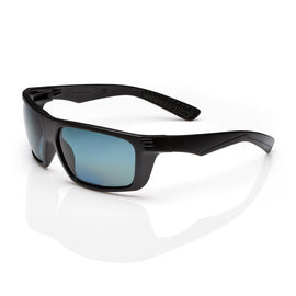 Radnor® Dynamo™ Black Safety Glasses With Gray Polarized Anti-Scratch/Polarized Lens-eSafety Supplies, Inc