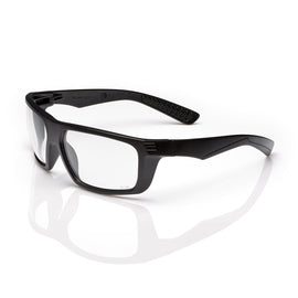 Radnor® Dynamo™ Black Safety Glasses With Clear Anti-Fog/Anti-Scratch Lens-eSafety Supplies, Inc