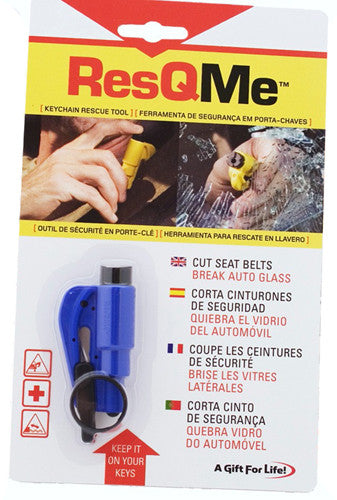 resqme, the keychain car escape tool 