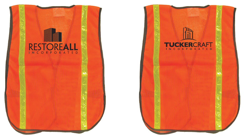 Custom Vest Order - RestoreAll Inc.-eSafety Supplies, Inc