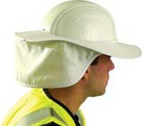 OccuNomix One Size Cotton Hard Hat Shade-eSafety Supplies, Inc
