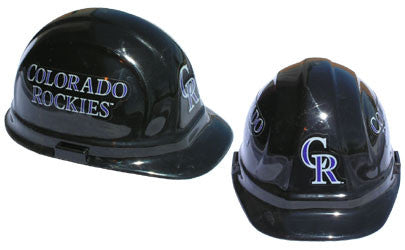 Colorado Rockies - MLB Team Logo Hard Hat Helmet-eSafety Supplies, Inc