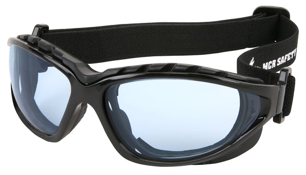 MCR Safety Swagger RP3 Light Blue MAX6 Lenses-eSafety Supplies, Inc