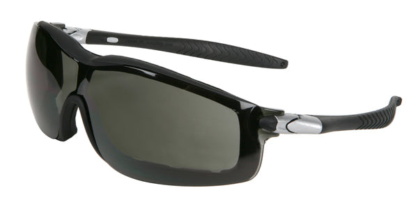 MCR Safety RT1 Black Frame, Gray AF Lens-eSafety Supplies, Inc