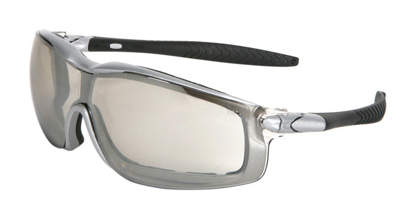 MCR Safety RT1 Silver Frame, I/O Clear Mirror AF-eSafety Supplies, Inc