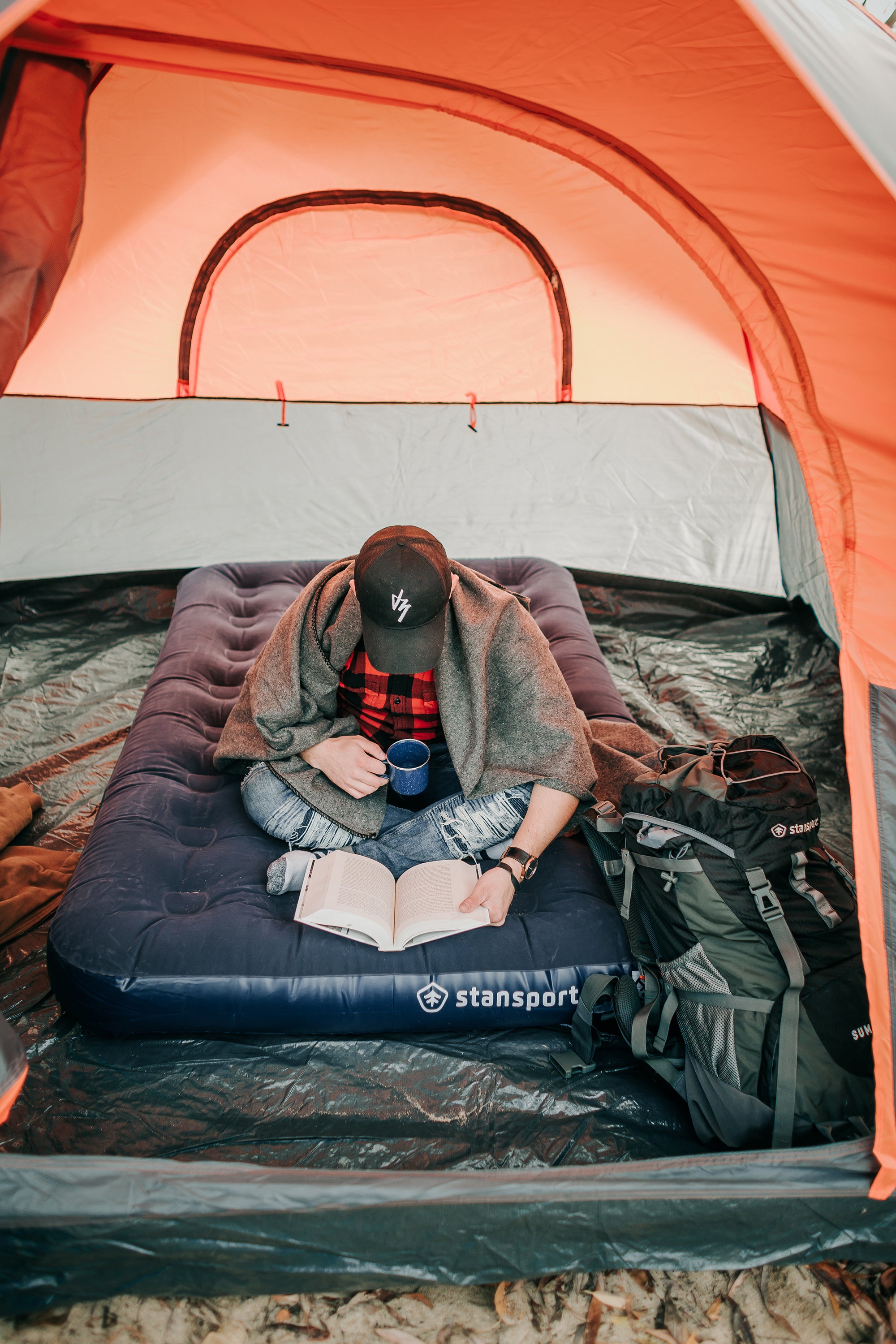 Air Bed - Full - 75 In X 54 In X 9 In - Boxed-eSafety Supplies, Inc