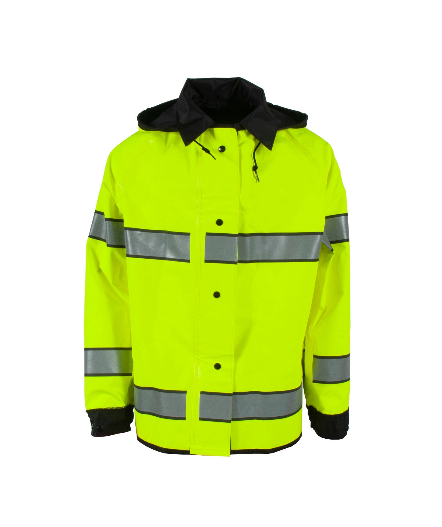 Neese 4703RJH3M Safe Officer Reversible Rain Jacket with Reflective Taping-eSafety Supplies, Inc
