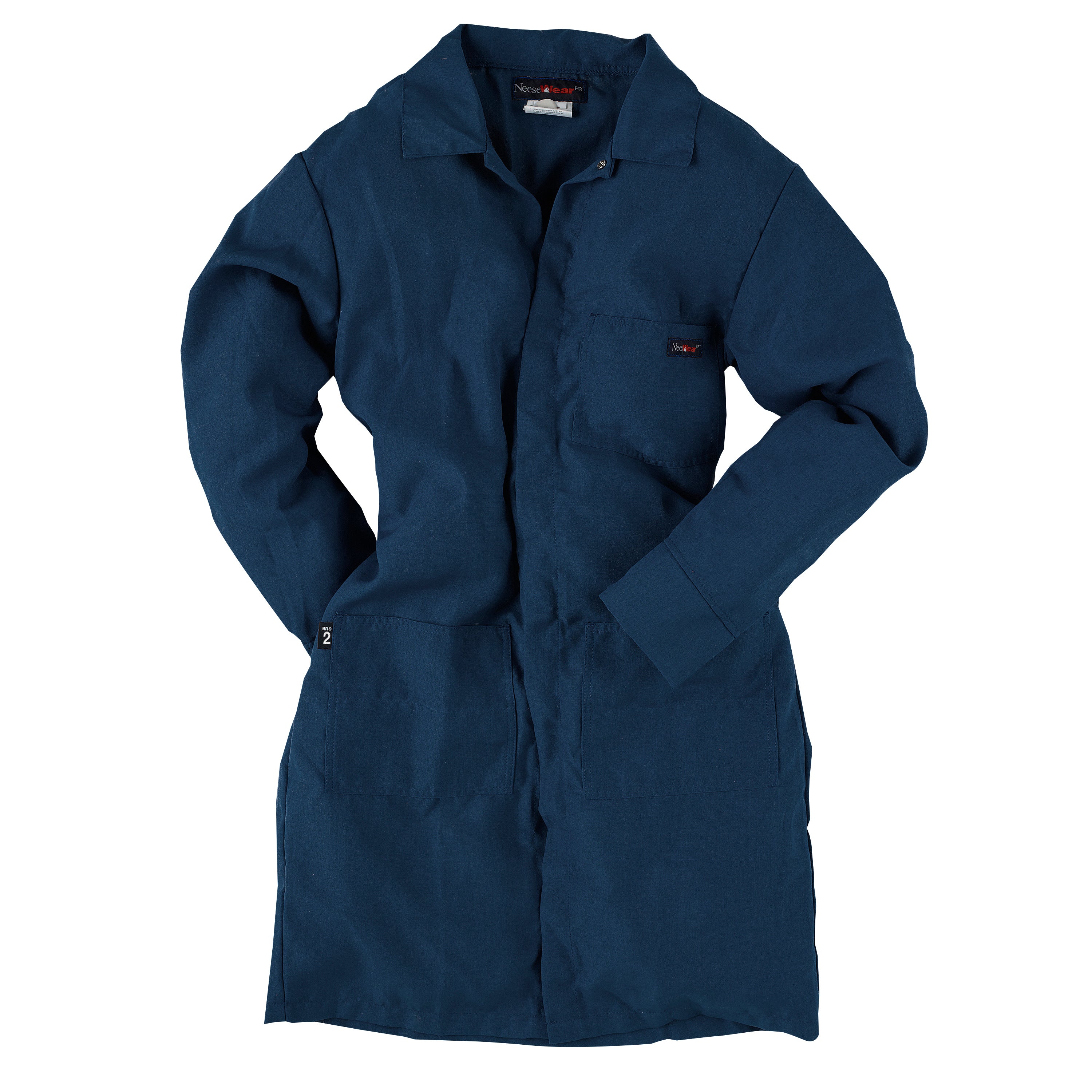 Neese 9 oz Indura FR Lab Coat - Navy - Size 4X-eSafety Supplies, Inc