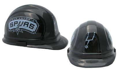 San Antonio Spurs Hard Hat Helmet - NBA Team Logo Hard Hat Helmet-eSafety Supplies, Inc