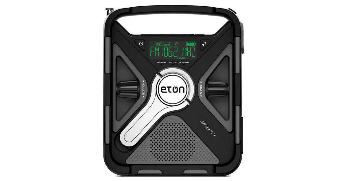 Eton SIDEKICK Weather Alert Radio With Bluetooth
