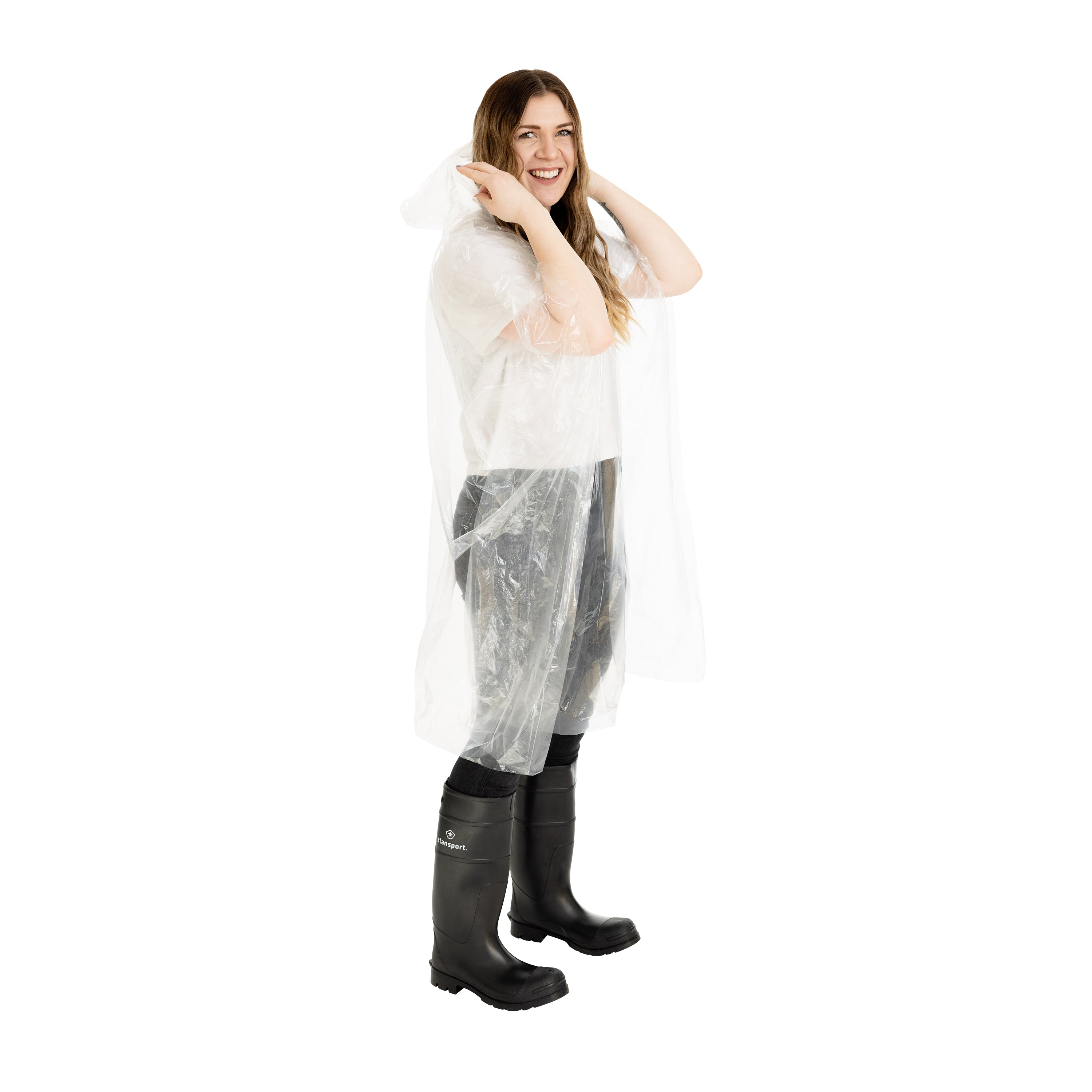 Emergency Poncho - Assorted - 30 Per Pdq-eSafety Supplies, Inc