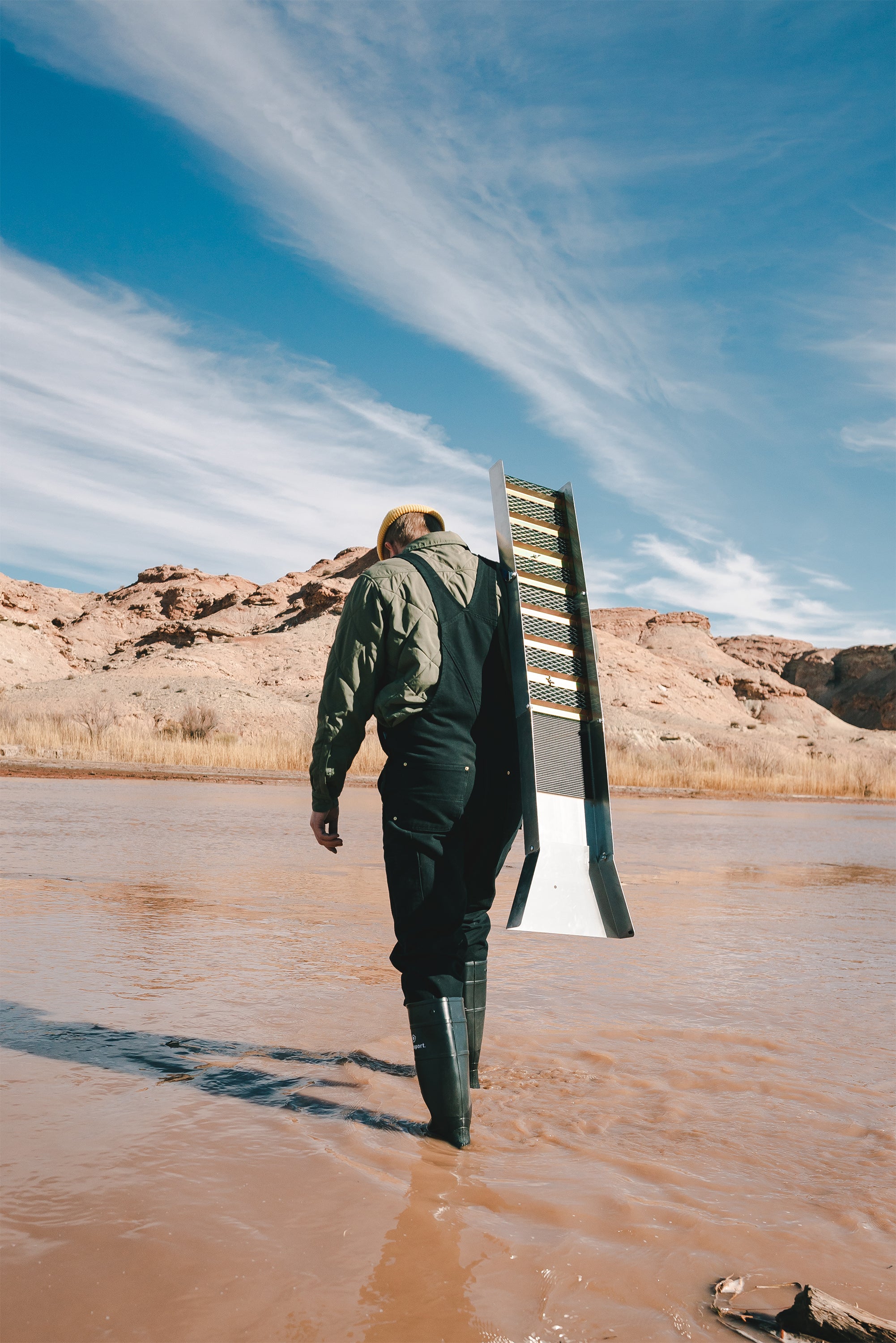 Backpacking Self-Locking Sluice Box-eSafety Supplies, Inc
