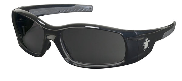 MCR Safety Swagger SR1 Black Frame, Gray Lenses-eSafety Supplies, Inc