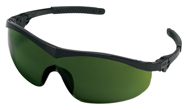 MCR Safety ST1 Black Frame, Filter 3.0 Green Lens-eSafety Supplies, Inc