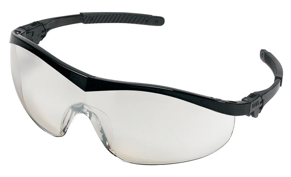 MCR Safety ST1 Black Frame, I/O Clear Mirror Lens-eSafety Supplies, Inc