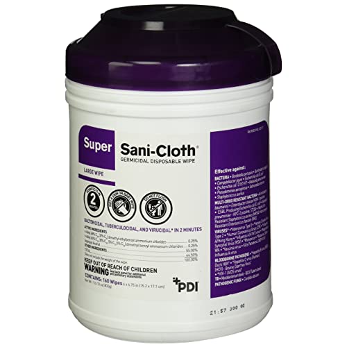 PDI™ Super Sani-Cloth™ Germicidal Disposable Wipes-eSafety Supplies, Inc