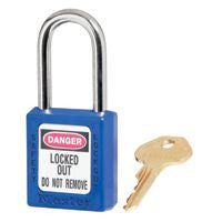 Master Lock Black Body Safety Lockout Padlock-eSafety Supplies, Inc