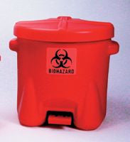 Eagle Biohazard Waste Cans-eSafety Supplies, Inc
