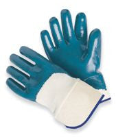 Palm-Coated Nitrile Gloves-Safety Cuff-eSafety Supplies, Inc