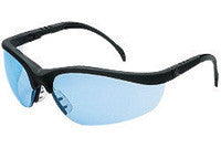 Crews® Klondike® Safety Glasses With Black Nylon Frame And Light Blue Polycarbonate Duramass® Anti-Scratch Lens-eSafety Supplies, Inc