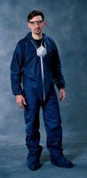 Radnor Blue Spunbond Polypropylene Disposable Coveralls-eSafety Supplies, Inc