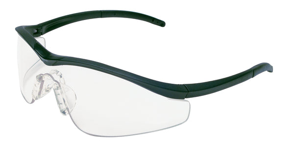 MCR Safety T1 Onyx Frame, Clear UV-AF Lens-eSafety Supplies, Inc