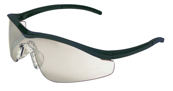 MCR Safety T1 Onyx Frame, I/O Clear Mirror UV-AF-eSafety Supplies, Inc