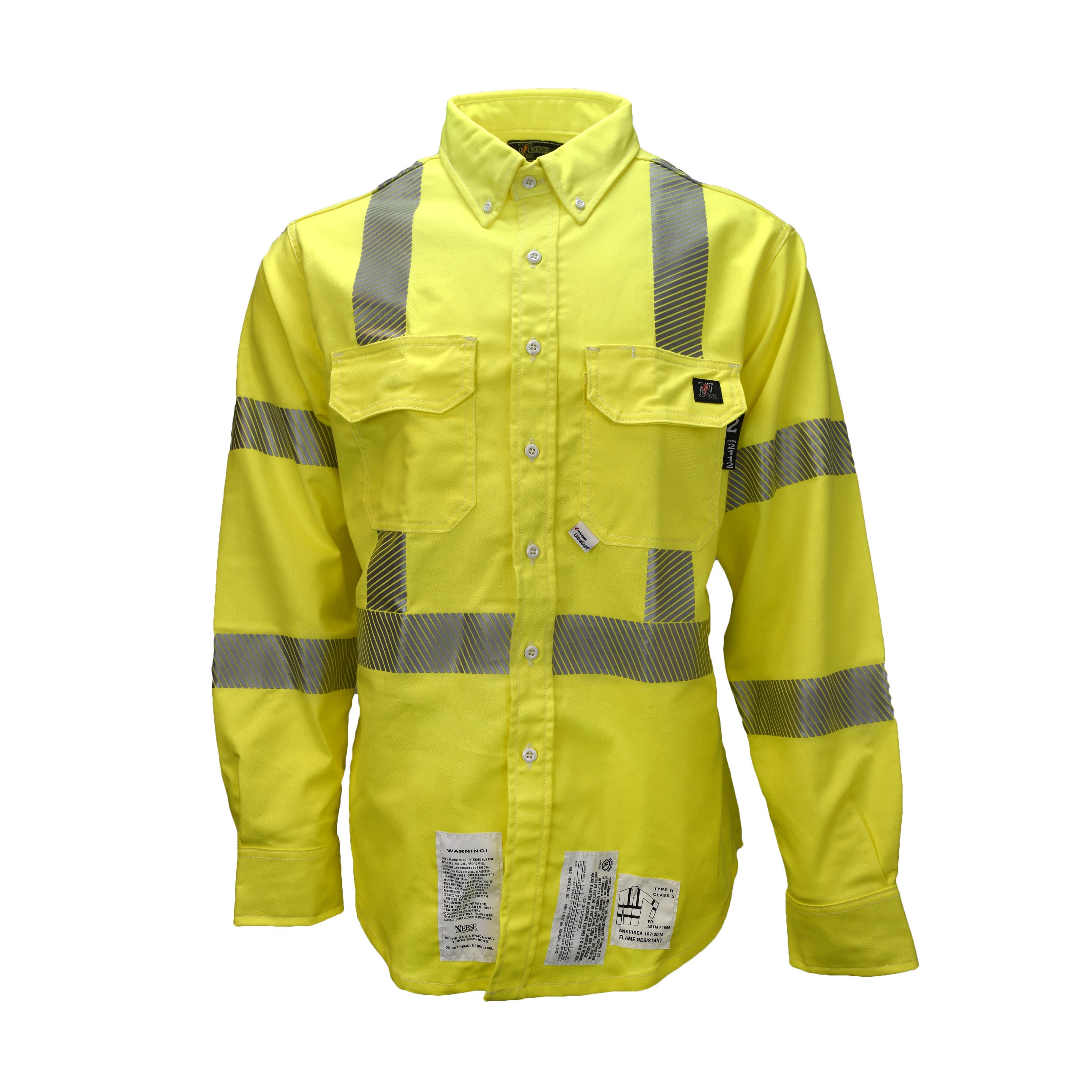 Neese 7 oz Ultra-Soft High Visibility FR Shirt-eSafety Supplies, Inc