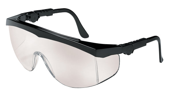 MCR Safety TK1 Black Frame, I/O Clear Mirror Lens-eSafety Supplies, Inc
