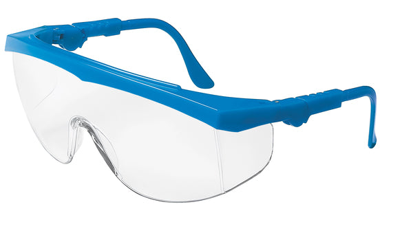 MCR Safety TK1 Blue Frame, Clear Lens-eSafety Supplies, Inc