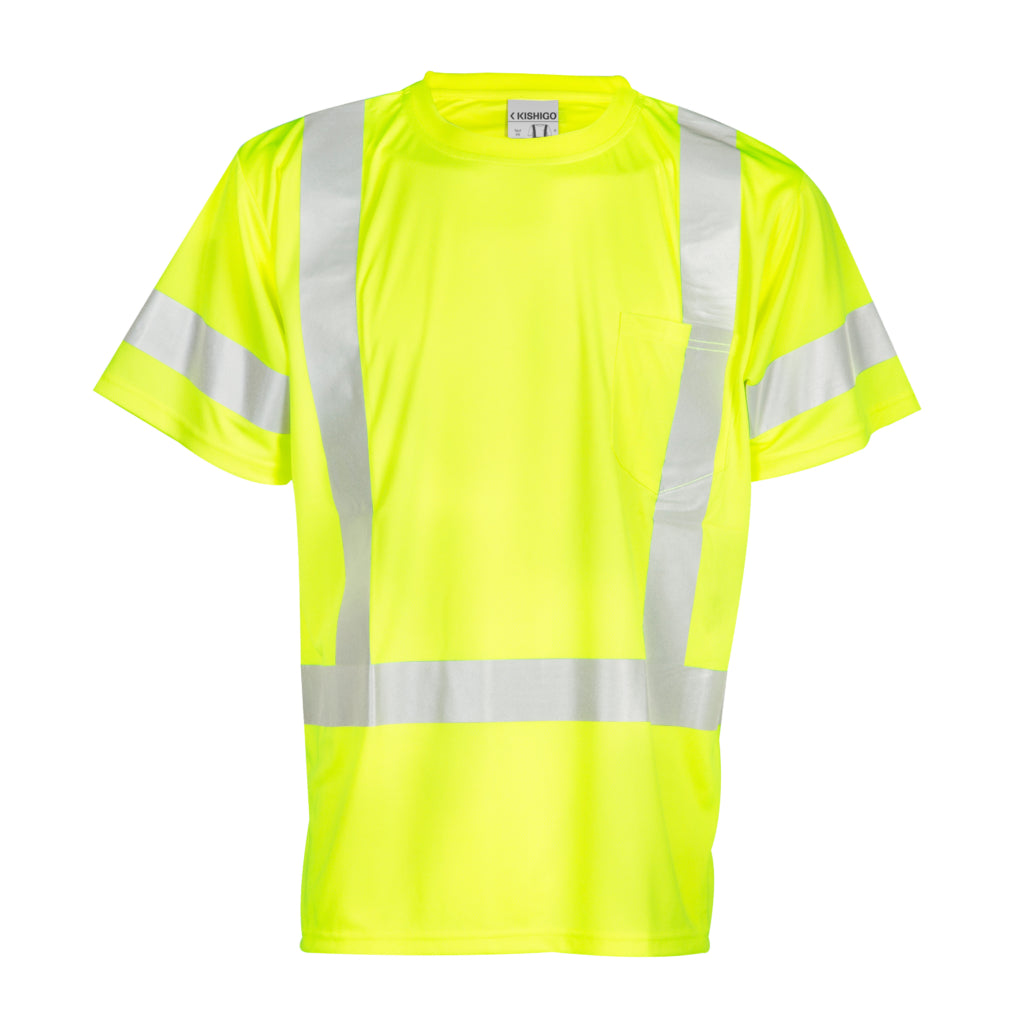 Kishigo Short Sleeve Class 3 T-shirt-eSafety Supplies, Inc