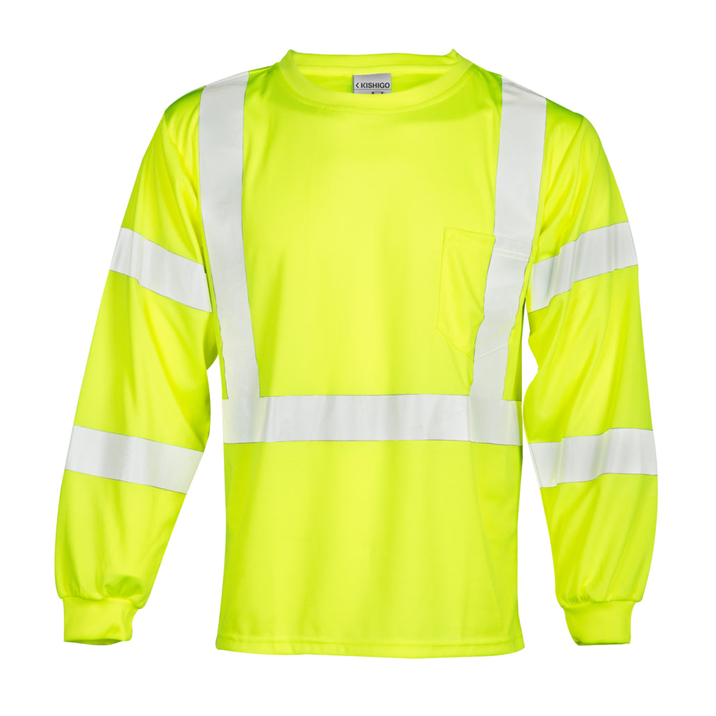 Kishigo Long Sleeve T-shirt-eSafety Supplies, Inc