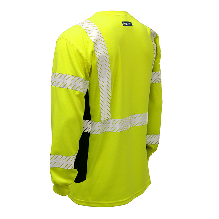 Premium Black Series Class 3 Fr Long Sleeve T-shirt-eSafety Supplies, Inc