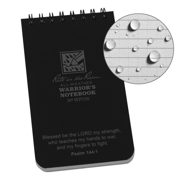 3 X 5 Notebook - Warrior Prayer-eSafety Supplies, Inc