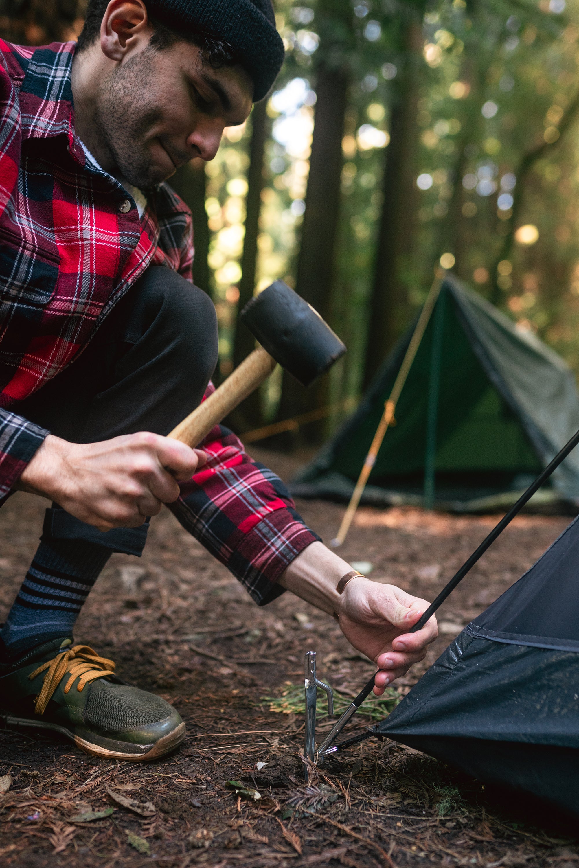 Tent Stakes - 12 Inch Steel - 4 Pack-eSafety Supplies, Inc