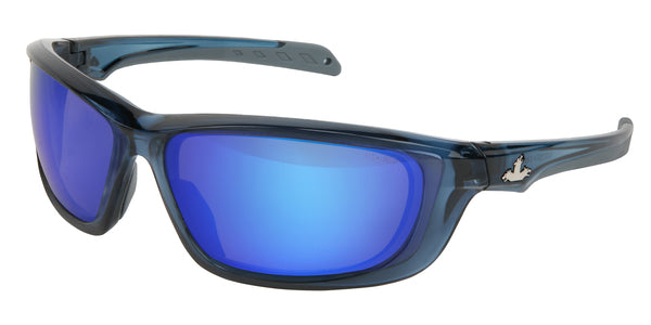 MCR SwaggerUD1 Blue DMD Polarized Safety Glasses