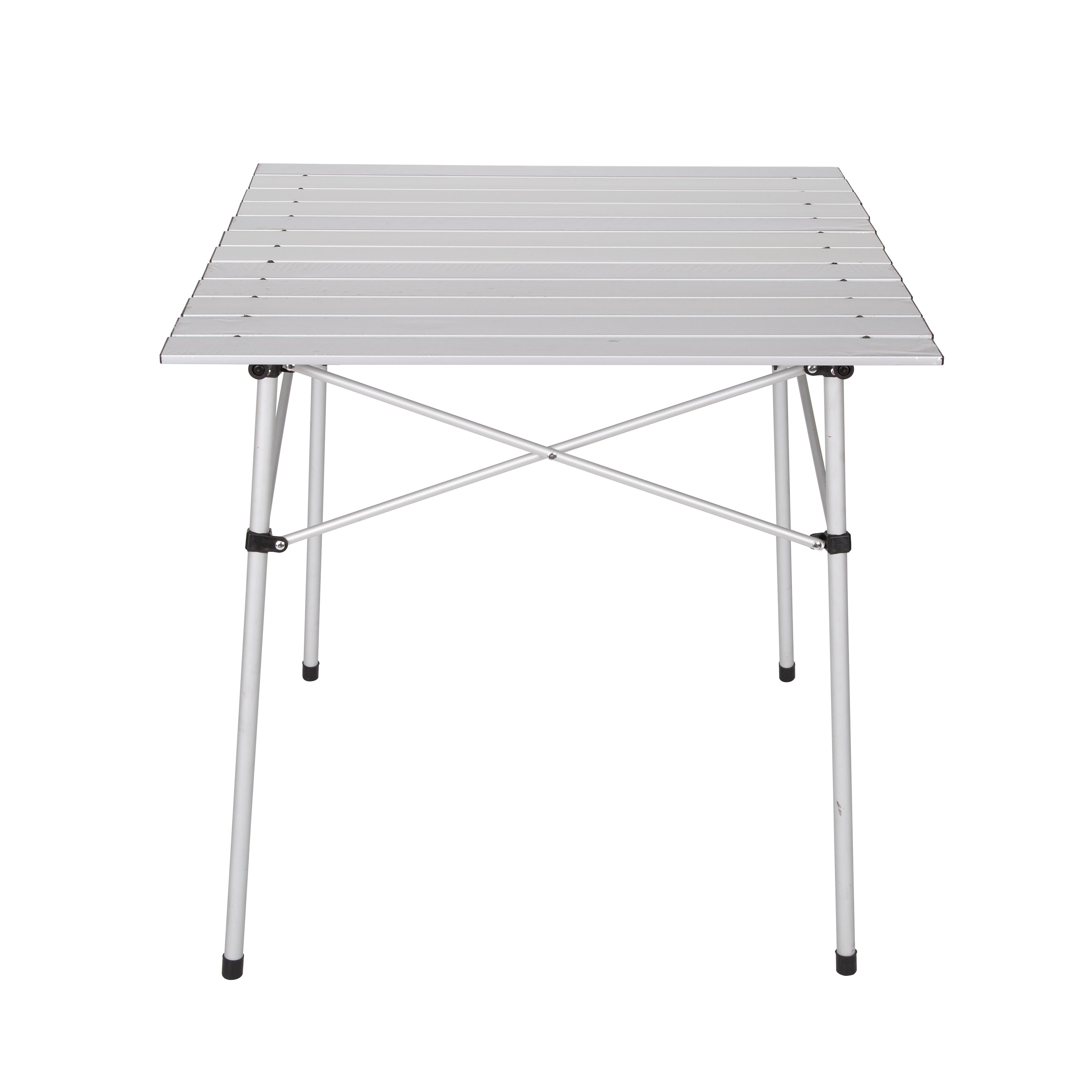 Aluminum Folding Table With Aluminum Top-27.5X27.5X27.5In-eSafety Supplies, Inc
