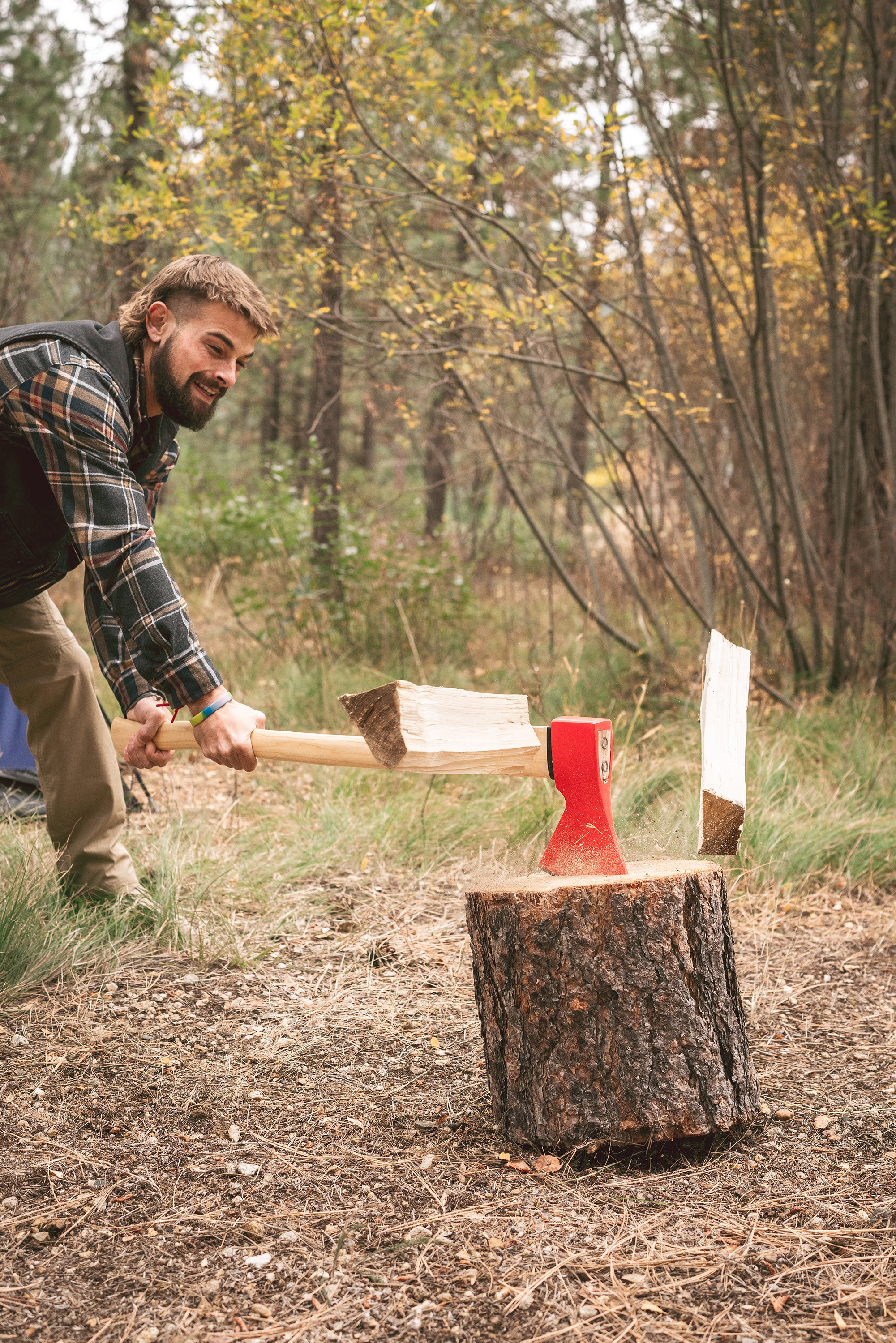 Wood Handle Axe – Long - Approximately 36 Inch-eSafety Supplies, Inc