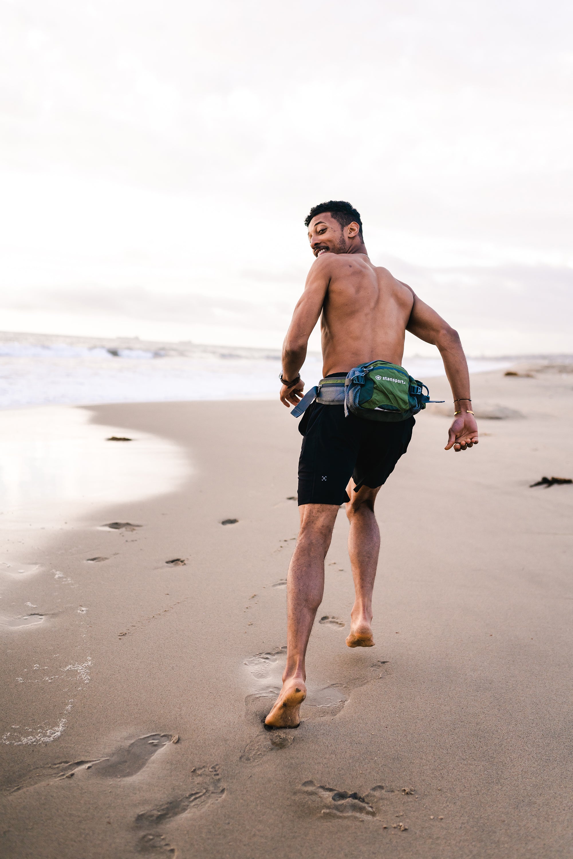 Waist/Shoulder Pack W/Bottle Holder - Olive - 5 Liter-eSafety Supplies, Inc