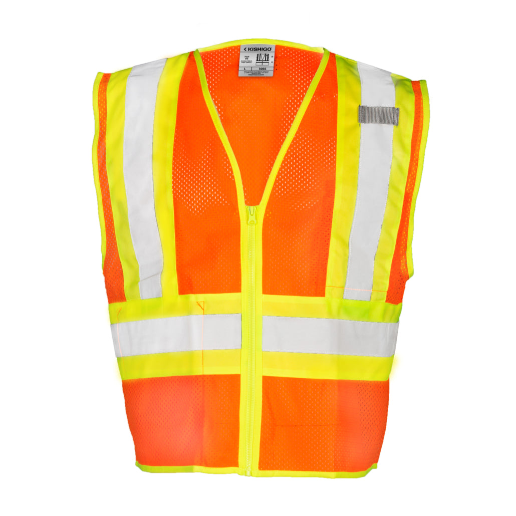 Kishigo Contrasting Mesh Vest-eSafety Supplies, Inc