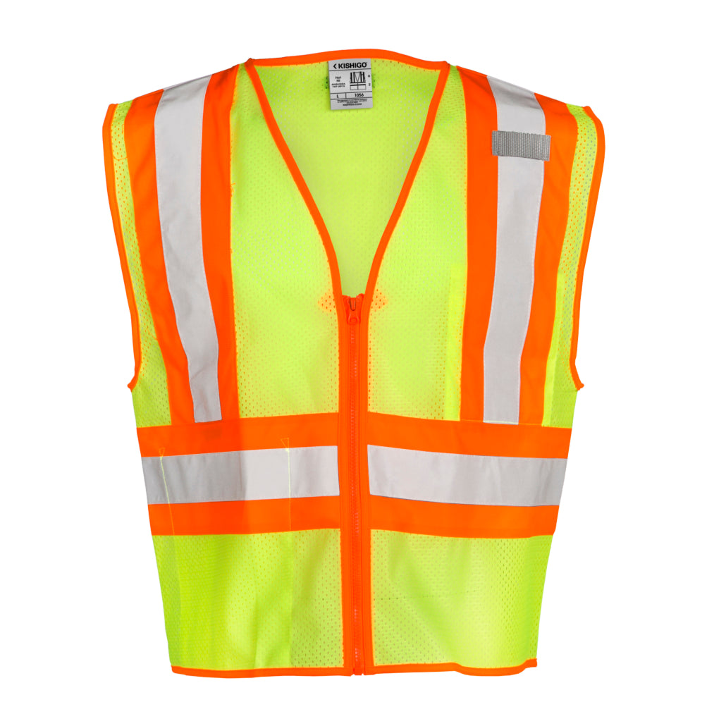 Kishigo Contrasting Mesh Vest-eSafety Supplies, Inc