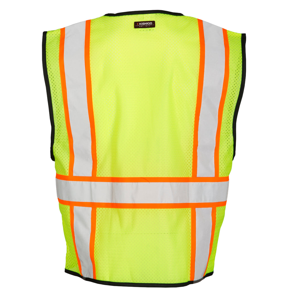 Kishigo Single Contrast Economy Series Vest-eSafety Supplies, Inc