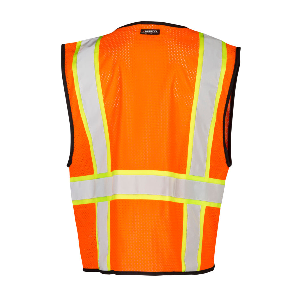Kishigo Single Contrast Economy Series Vest-eSafety Supplies, Inc
