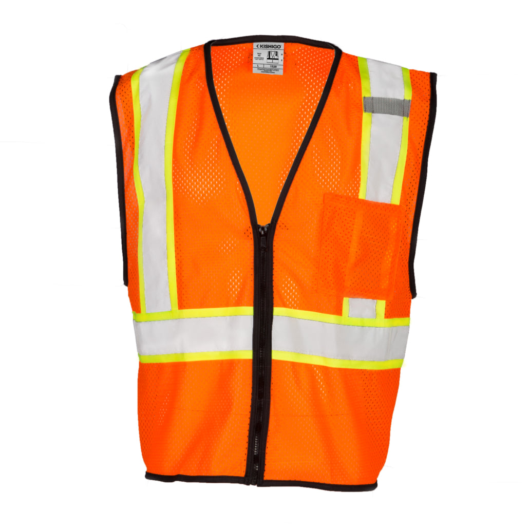 Kishigo Single Contrast Economy Series Vest-eSafety Supplies, Inc
