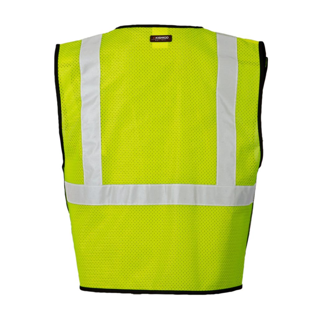 Kishigo Single Pocket Breakaway Vest-eSafety Supplies, Inc