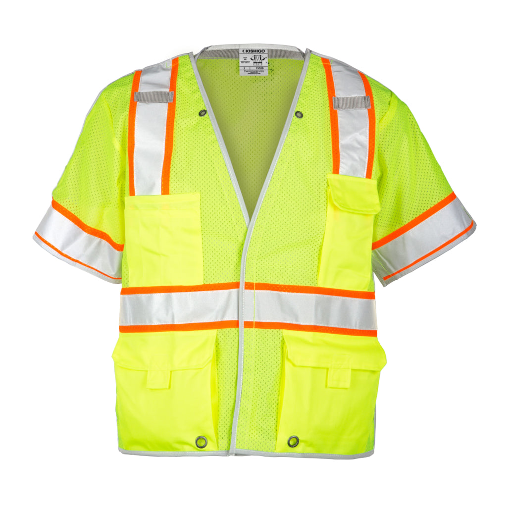 Premium Class 3 Brilliant Series Breakaway Vest-eSafety Supplies, Inc