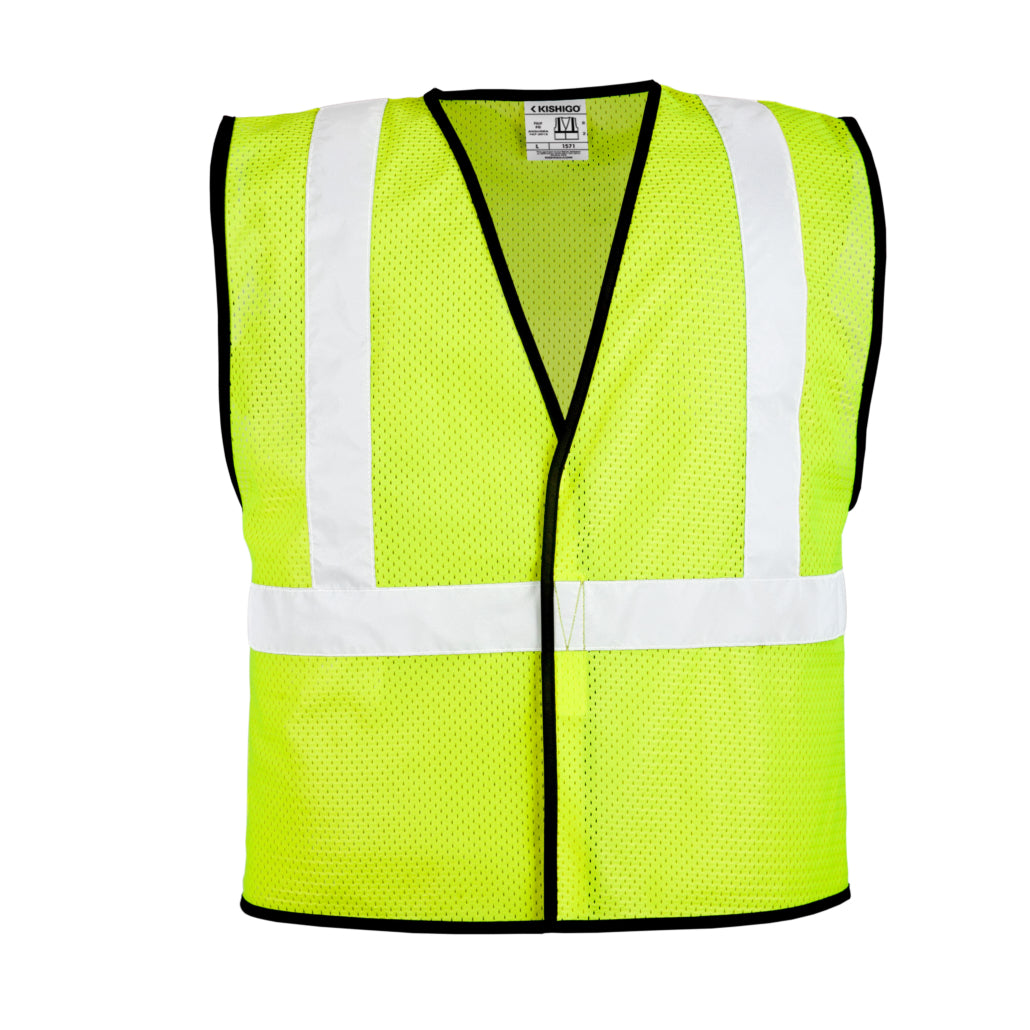 Kishigo Hook & Loop Mesh Vest-eSafety Supplies, Inc