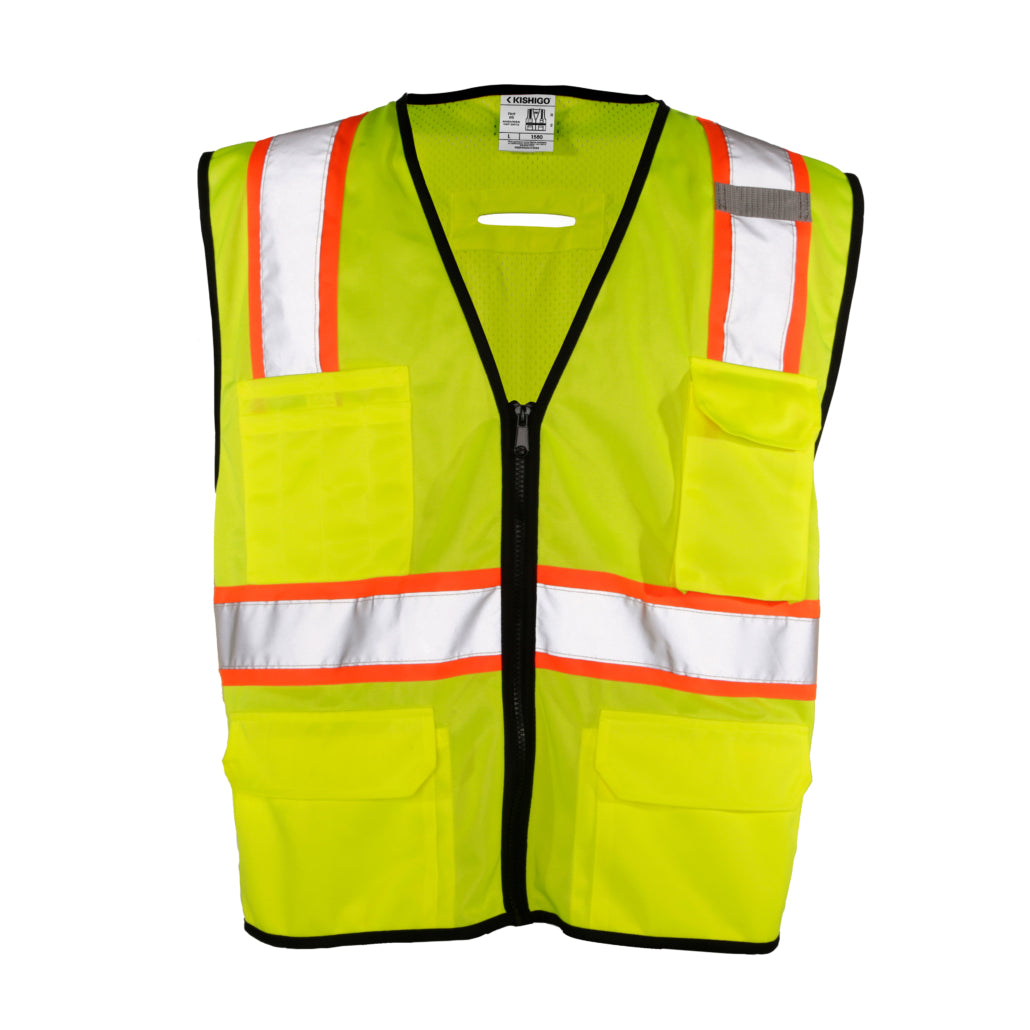 Kishigo 6 Pocket Contrast Vest-eSafety Supplies, Inc