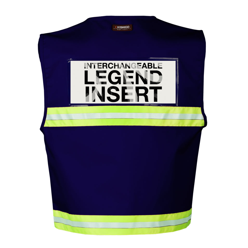 Kishigo Incident Command Dark Blue, Non-ansi Vest-eSafety Supplies, Inc