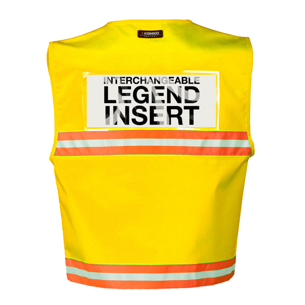 Kishigo Incident Command Yellow, Non-ansi Vest-eSafety Supplies, Inc